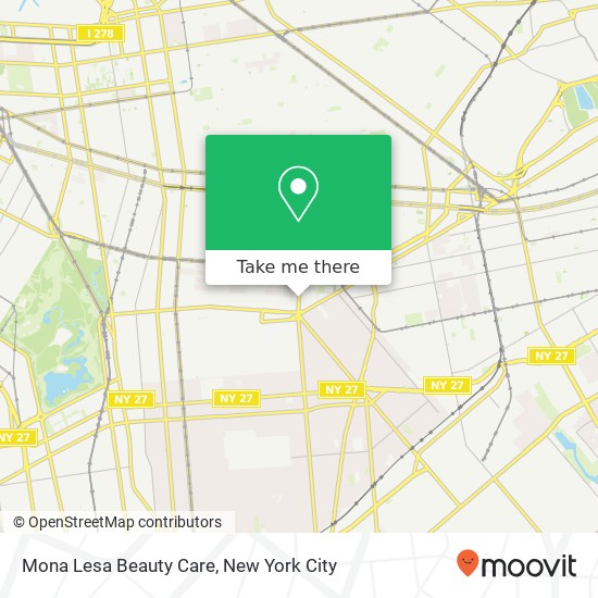 Mona Lesa Beauty Care map