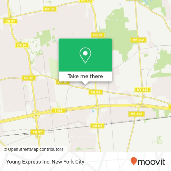 Young Express Inc map