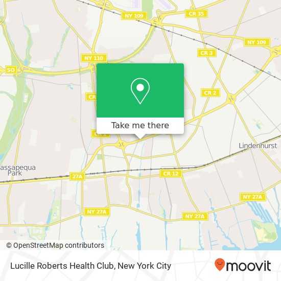 Lucille Roberts Health Club map