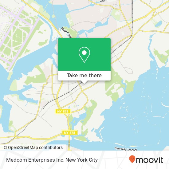 Medcom Enterprises Inc map