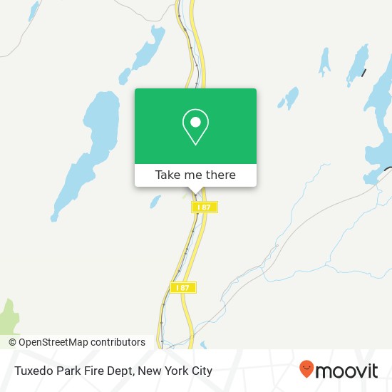 Mapa de Tuxedo Park Fire Dept