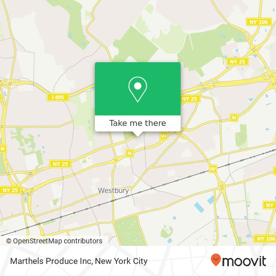 Marthels Produce Inc map