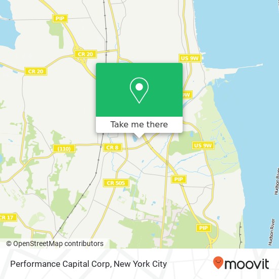 Performance Capital Corp map