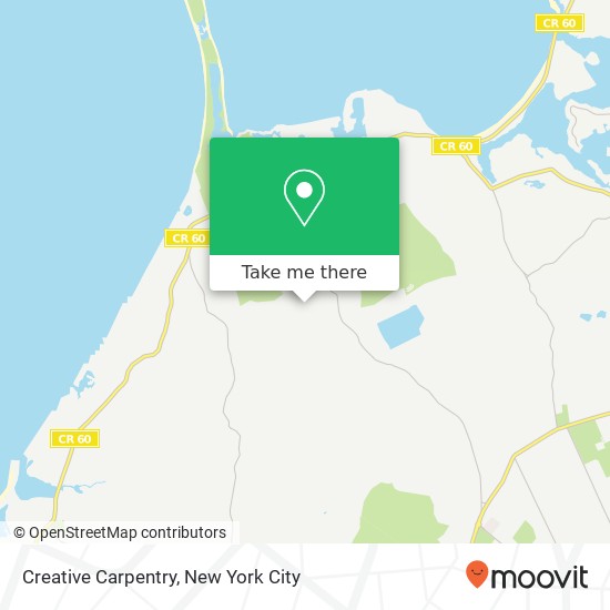 Mapa de Creative Carpentry