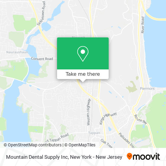 Mapa de Mountain Dental Supply Inc