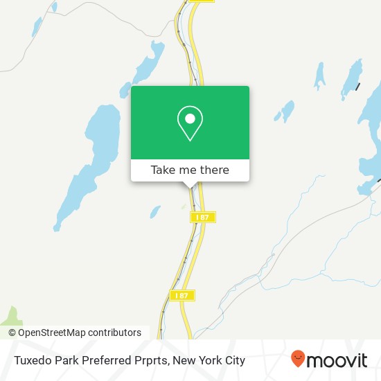 Mapa de Tuxedo Park Preferred Prprts