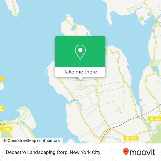 Decastro Landscaping Corp map