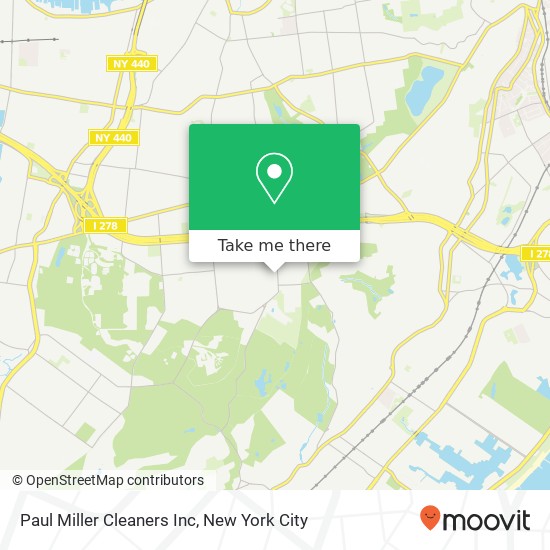 Mapa de Paul Miller Cleaners Inc