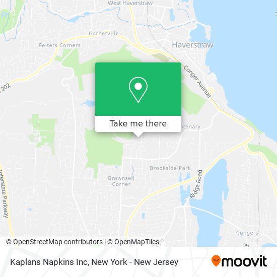 Mapa de Kaplans Napkins Inc