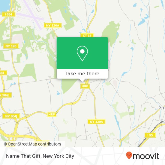 Mapa de Name That Gift