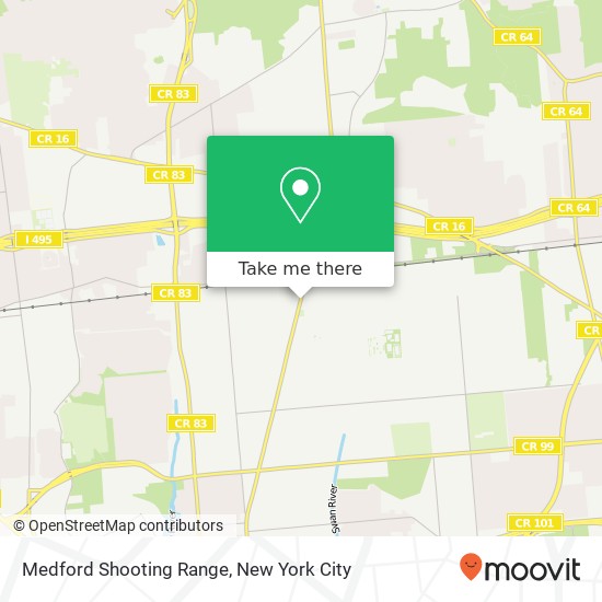 Mapa de Medford Shooting Range