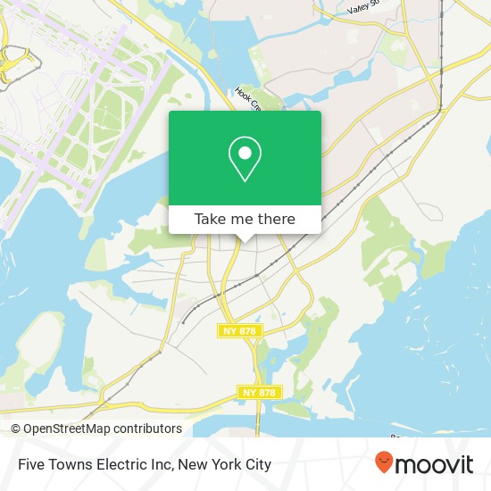 Five Towns Electric Inc map
