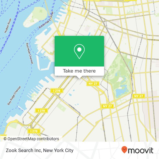 Zook Search Inc map