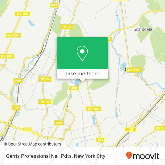 Gerris Professional Nail Pdts map