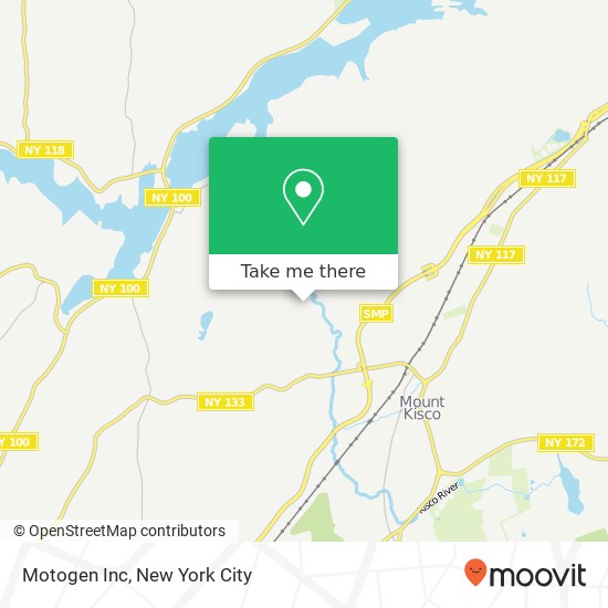 Mapa de Motogen Inc