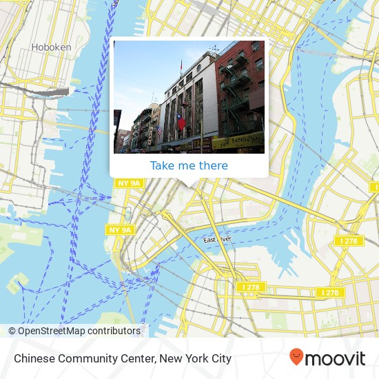 Chinese Community Center map