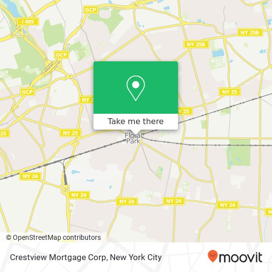 Crestview Mortgage Corp map