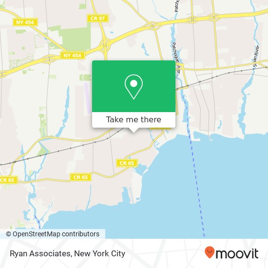 Ryan Associates map