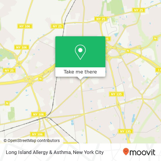 Long Island Allergy & Asthma map