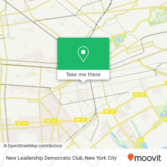 New Leadership Democratic Club map
