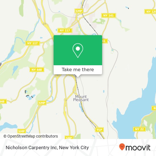 Nicholson Carpentry Inc map