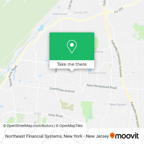 Northeast Financial Systems map