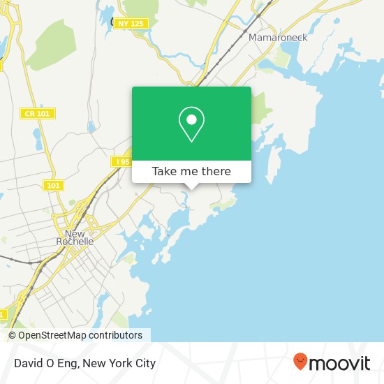 David O Eng map