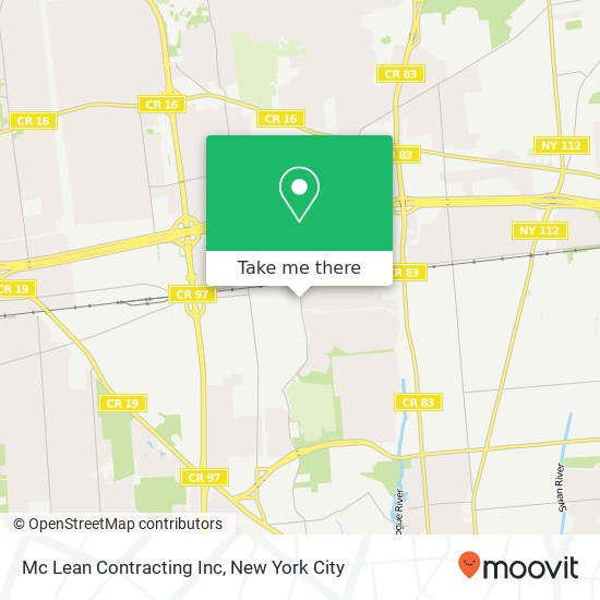 Mc Lean Contracting Inc map