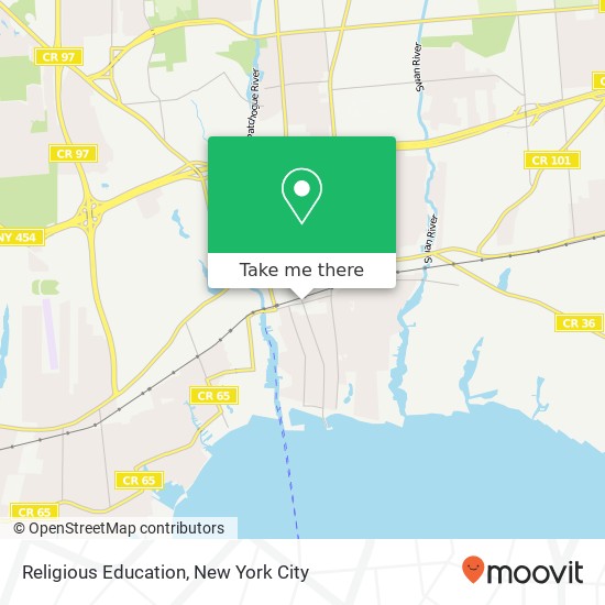 Religious Education map