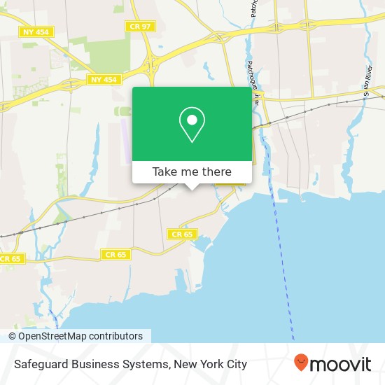 Mapa de Safeguard Business Systems