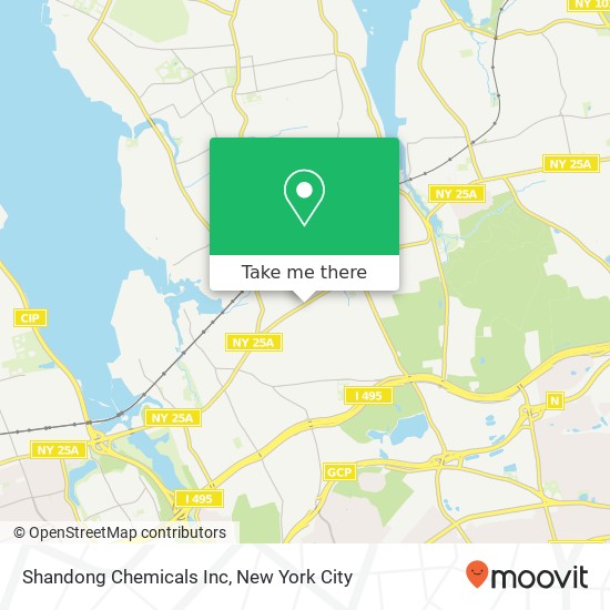 Mapa de Shandong Chemicals Inc