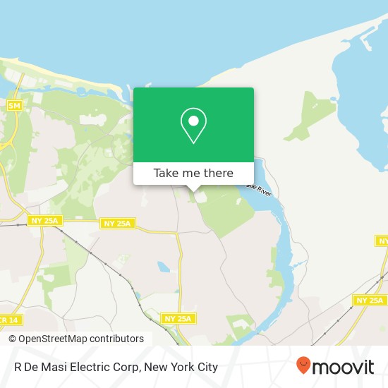 R De Masi Electric Corp map