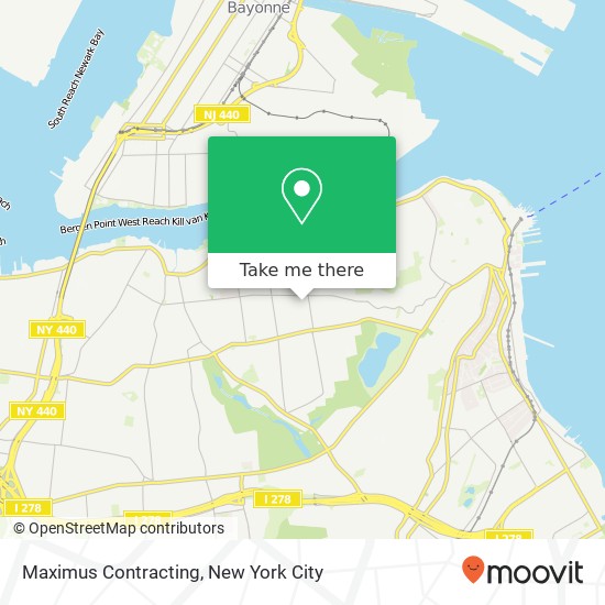 Maximus Contracting map