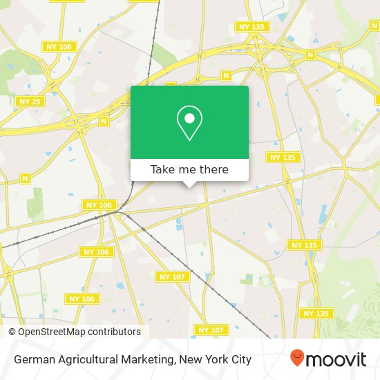 German Agricultural Marketing map