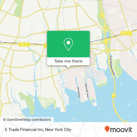 E Trade Financial Inc map