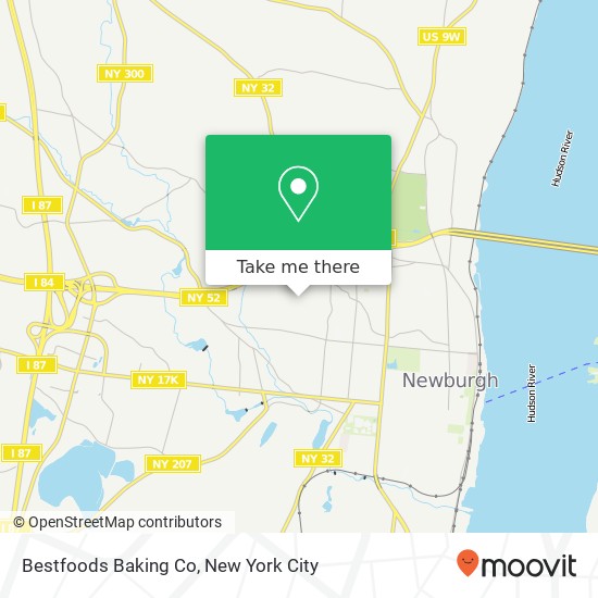 Bestfoods Baking Co map