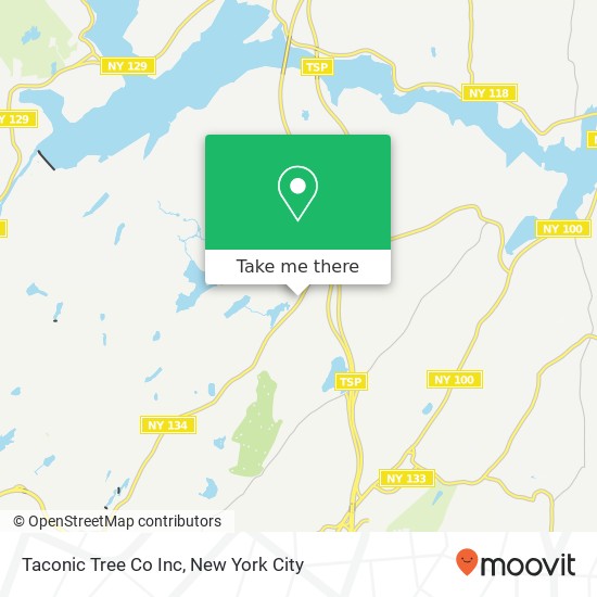 Taconic Tree Co Inc map