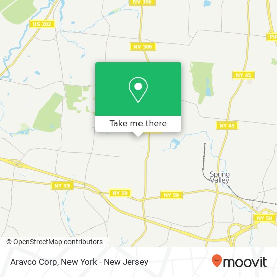 Aravco Corp map
