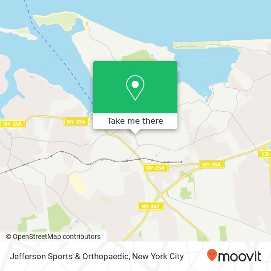 Jefferson Sports & Orthopaedic map