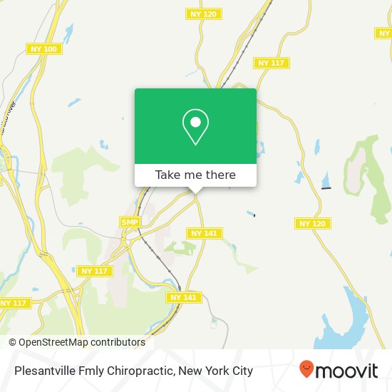 Plesantville Fmly Chiropractic map