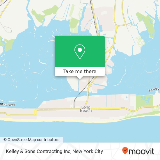 Mapa de Kelley & Sons Contracting Inc