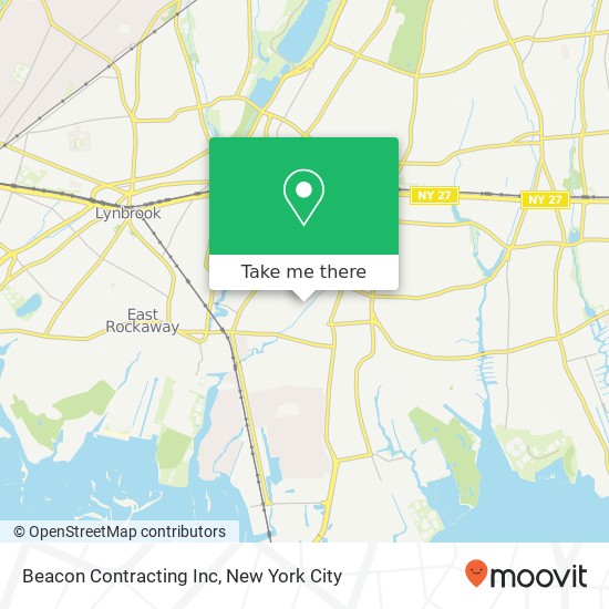 Beacon Contracting Inc map