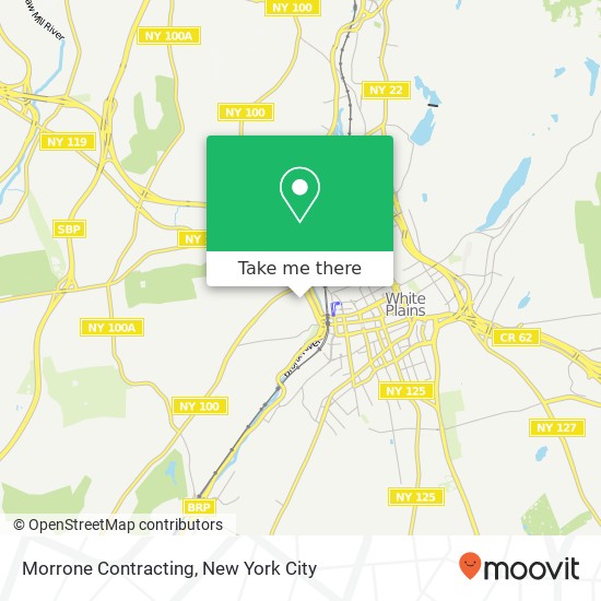 Morrone Contracting map