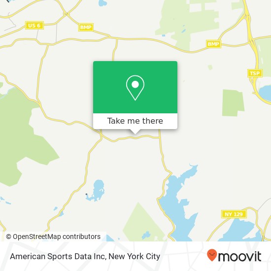 American Sports Data Inc map