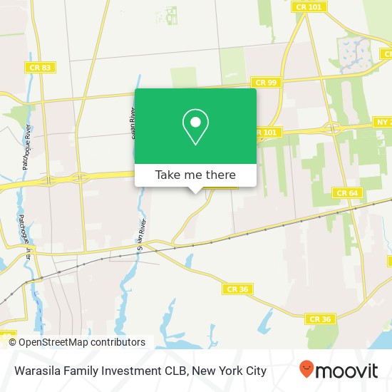 Warasila Family Investment CLB map