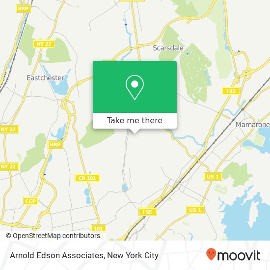 Mapa de Arnold Edson Associates