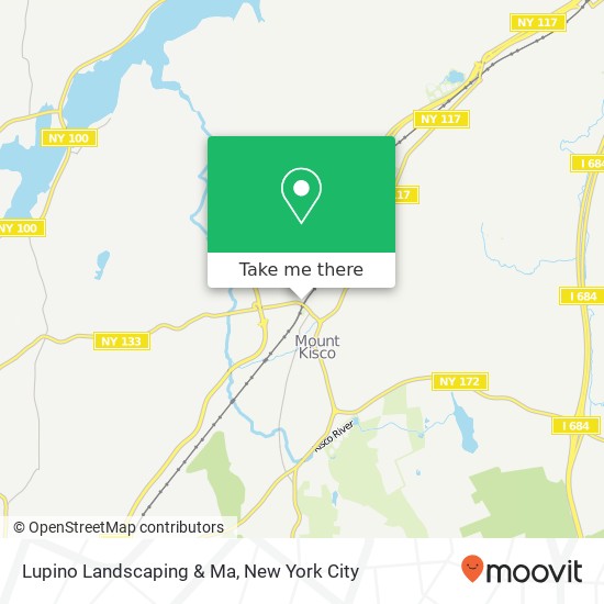 Lupino Landscaping & Ma map
