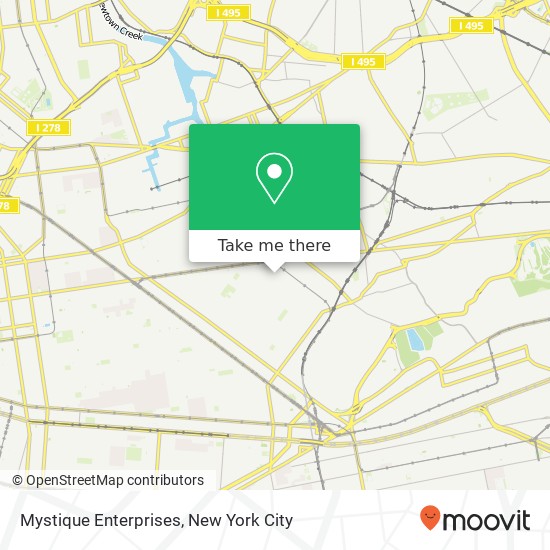 Mystique Enterprises map