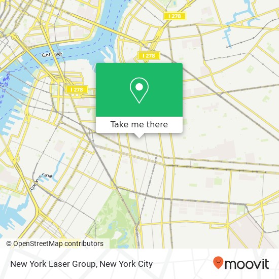 New York Laser Group map