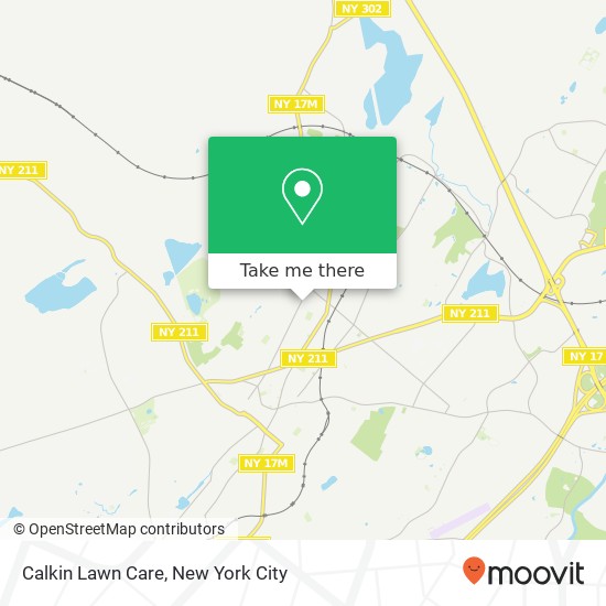 Calkin Lawn Care map